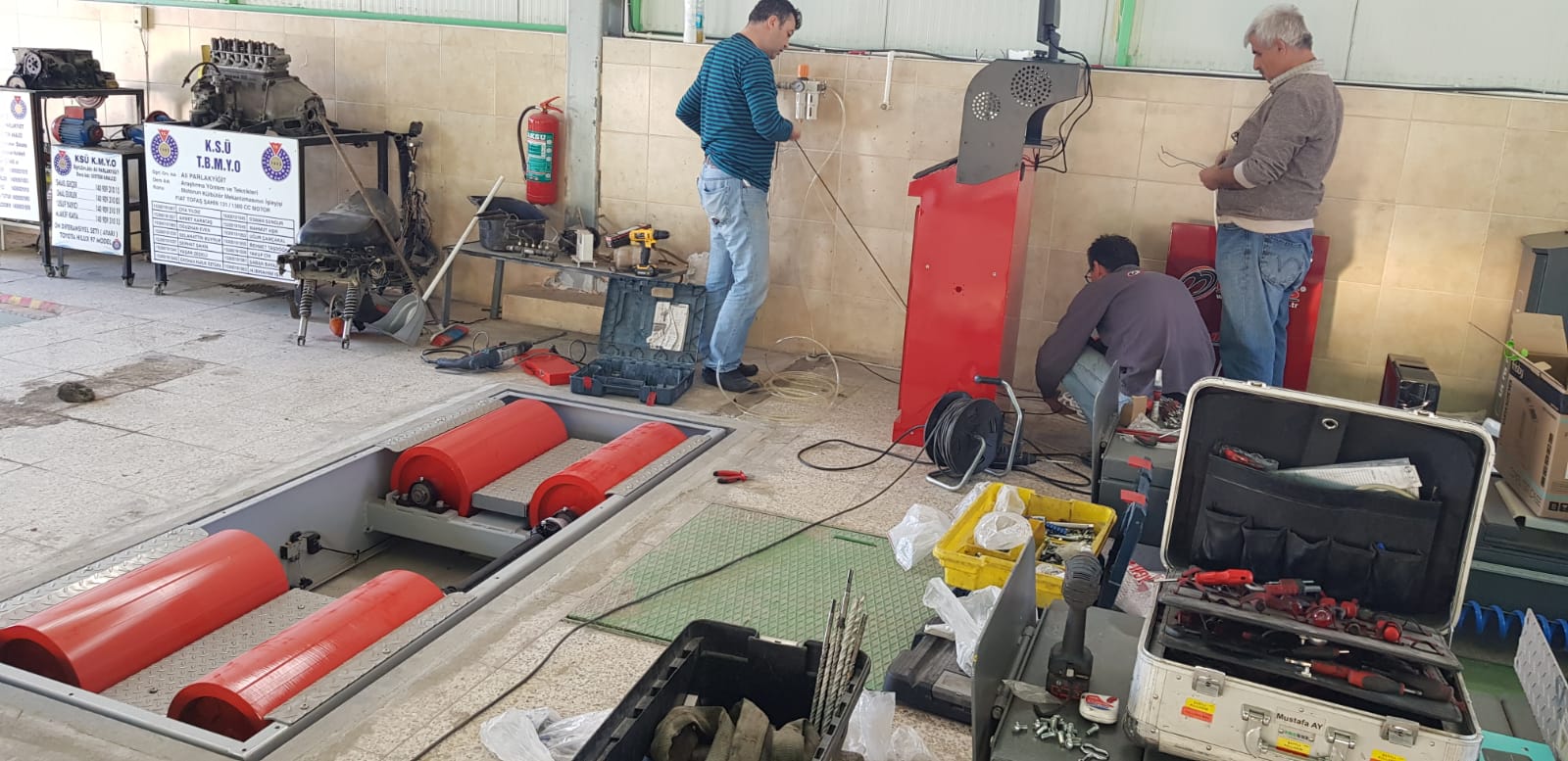 DYNO TEST CİHAZI MONTAJ